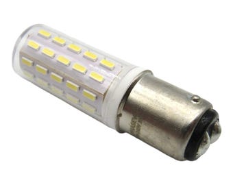 LED Light Bulb Push In Style 120 Volt - Fits Singer Most Older Models