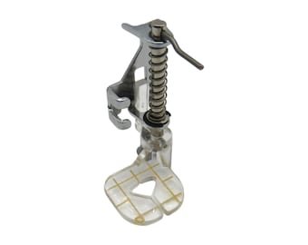 Darning / Free Motion Foot with Markings - Singer Sewing Machine Slant Needle