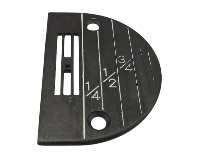Needle Plate with Line Gauge - Singer Sewing Machine Part # 147158
