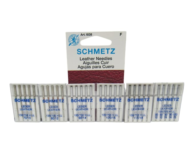 Schmetz Leather Sewing Machine Needles 15x1 15x1LL