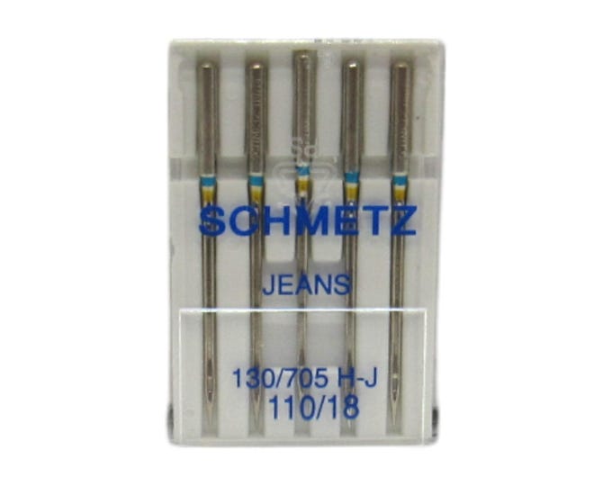 Schmetz Denim Jeans Sewing Machine Needles 15x1 Size 18
