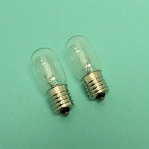 Light Bulb 15 Watt 5/8 Screw Base Clear
