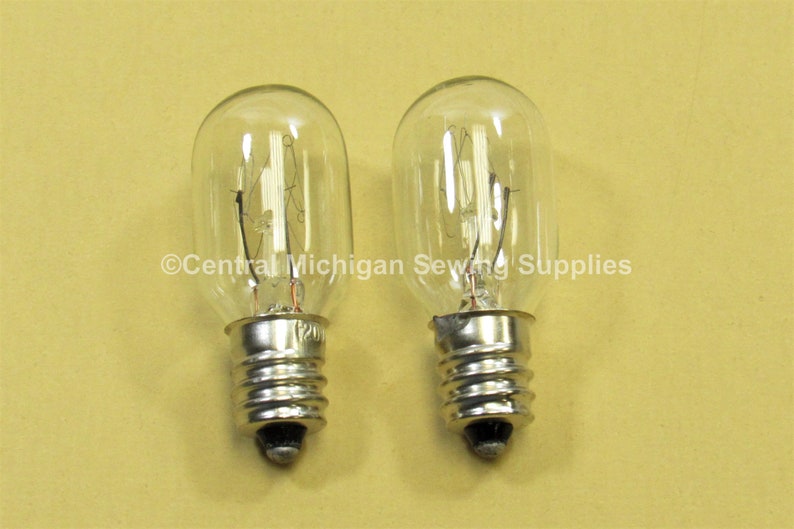 Singer Light Bulb Screw in Type 7/16 Base 15W Fit 7312 Etsy