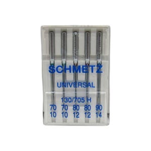 Schmetz Sewing Machine Needles 15x1 Assortment Pack Fits Singer, Kenmore, White, Elna