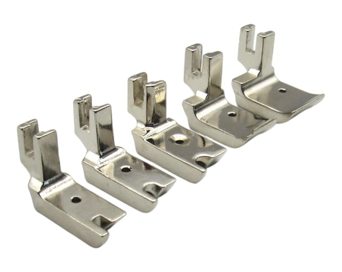 Low Shank Single Cord Welting / Piping Foot 1/8" 1/4" 3/16" 3/8" or 1/2"