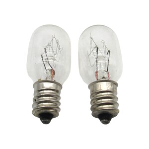 Light Bulb Screw in Type, 7/16 Base, 15W, 120 Volt for Sewing Machines