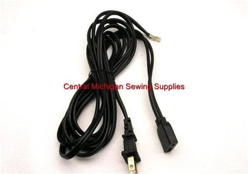 Kenmore Sewing Machine Power Cord 3 Pin Fits Many 148 158 & Etsy Canada