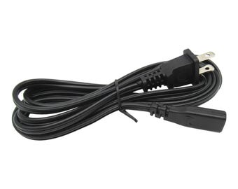 Sewing Machine Power Cord Fits Many Elna, Kenmore, Singer, New Home, Viking