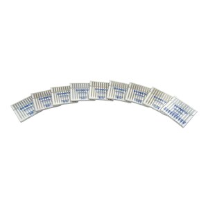 Schmetz 15x1 Sewing Machine Needles: Universal Point, Sizes 8-18 (10-Pack)