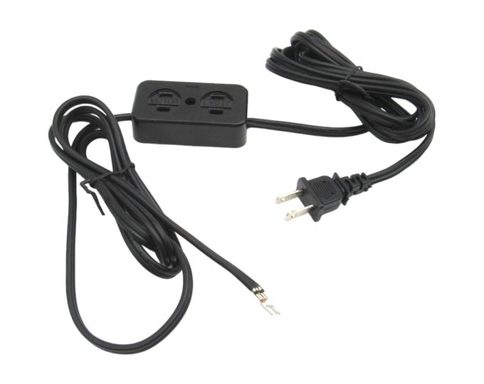 Universal Home Sewing Machine Power Cord Motor & Light Block