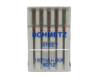 Schmetz Sewing Machine Needles Jersey Ball Point 15x1 Size 12