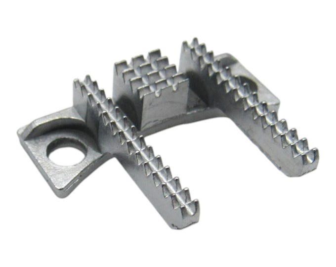 Replacement Metal Feed Dog - Singer Sewing Machine Part # 383334M