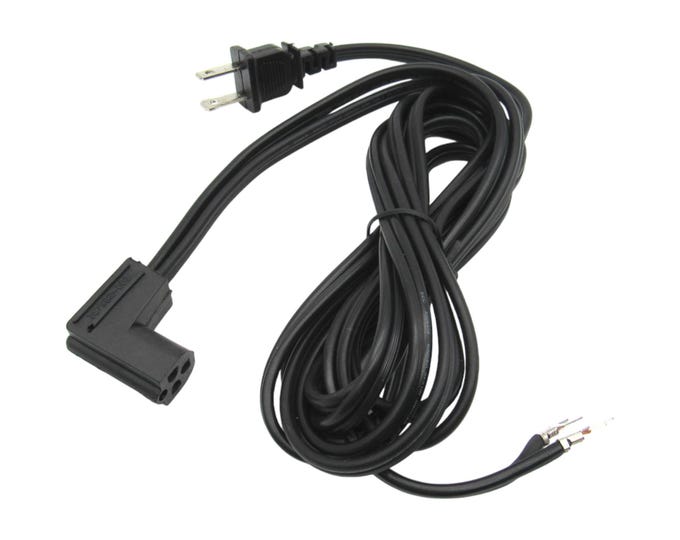Replacement Power Cord - Fits Singer Sewing Machine Models 500A, 503A, 600, 603