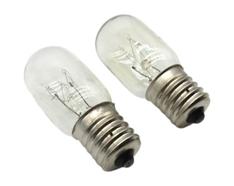 Screw In Type Light Bulb 5/8" Base, 120 Volt - Fits Kenmore Sewing Machine 117 Series