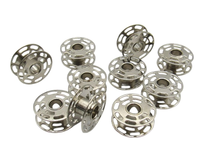 Bobbins (10 pack) - Fits Bernina Models 180, 185, 190,  Artista 200, 435, 450, 560, 580,  Artista 640, Artista 730, 1000, 1001