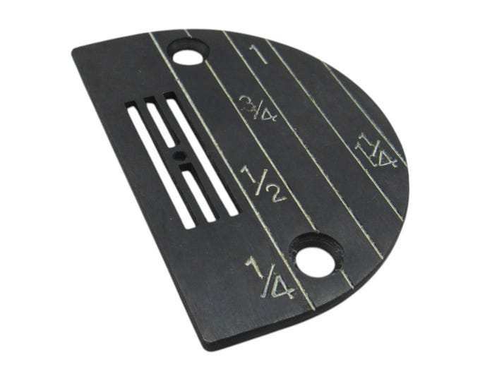 Needle Plate with Line Gauge - Singer Sewing Machine Part # 143272