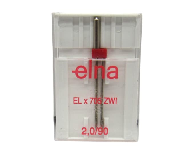 Elna ELx705-ZWI Twin Needle 2 mm Wide Size 14