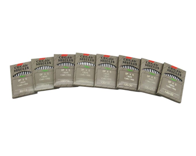 Organ Industrial Sewing Machine Needles Sharp Point 135x5, 135x7, DPx5, DPx7, 134R