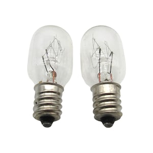 Sewing Machine Light Bulb Screw in Type, 7/16 Base, 15W, 120 Volt