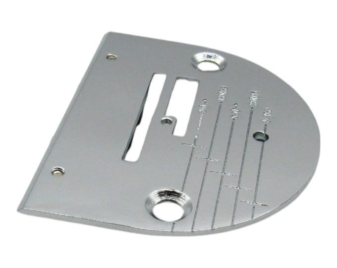 Replacement Needle Plate Fits - Singer Sewing Machine Models 221, 301, 301A (Part # 45941)