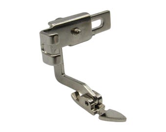 Prensatelas ajustable para cremalleras: se adapta a máquinas de coser de caña alta