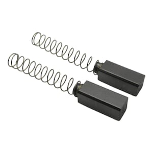 Elna Sewing Machine Carbon Motor Brushes with Springs (5x6x12mm)