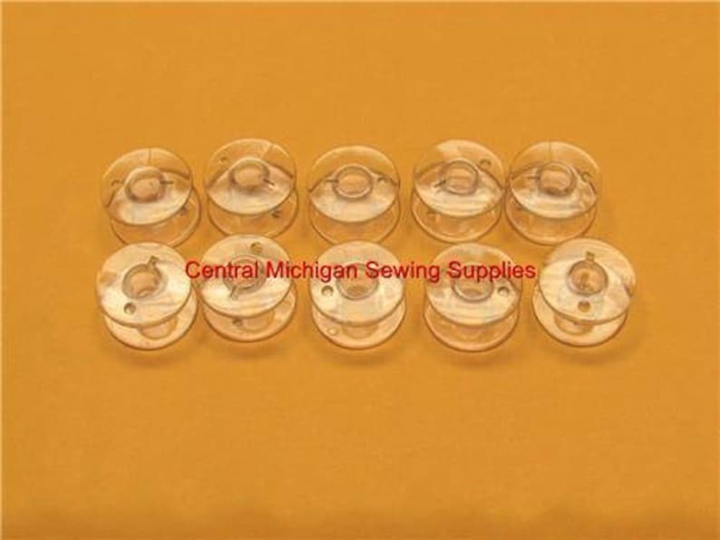Kenmore Sewing Machine 385 Series Plastic Bobbins Top Loading Fits Many
