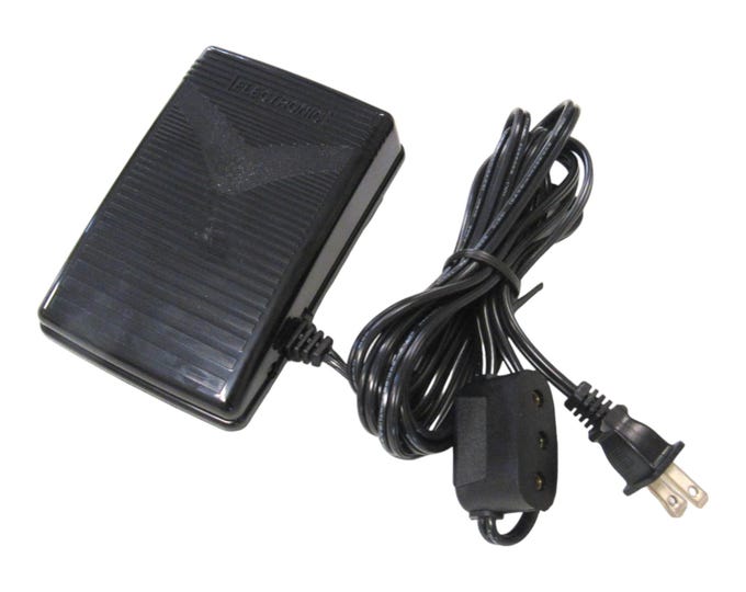 New Replacement Electronic Foot Control with Cord - Singer Part # 988274-102
