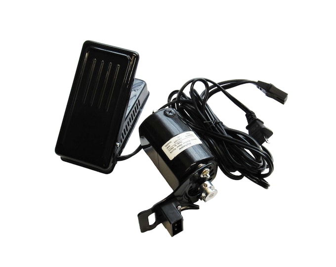 Alphasew Sewing Machine Motor with Foot Control .9-amp K-Bracket 7000 RPM #FM190