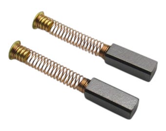 Carbon Motor Brushes with Springs 4 mm x 4.5 mm x 13.5 mm - Part # YM4012-P