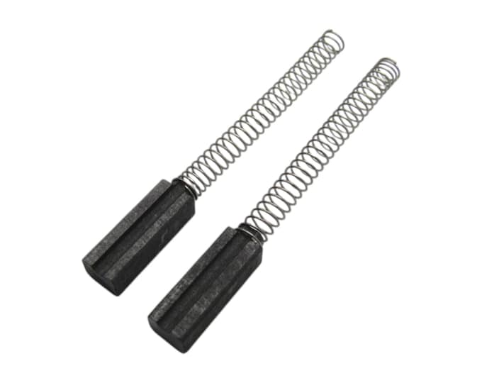 Carbon Motor Brushes with Springs - Necchi Part # 501454
