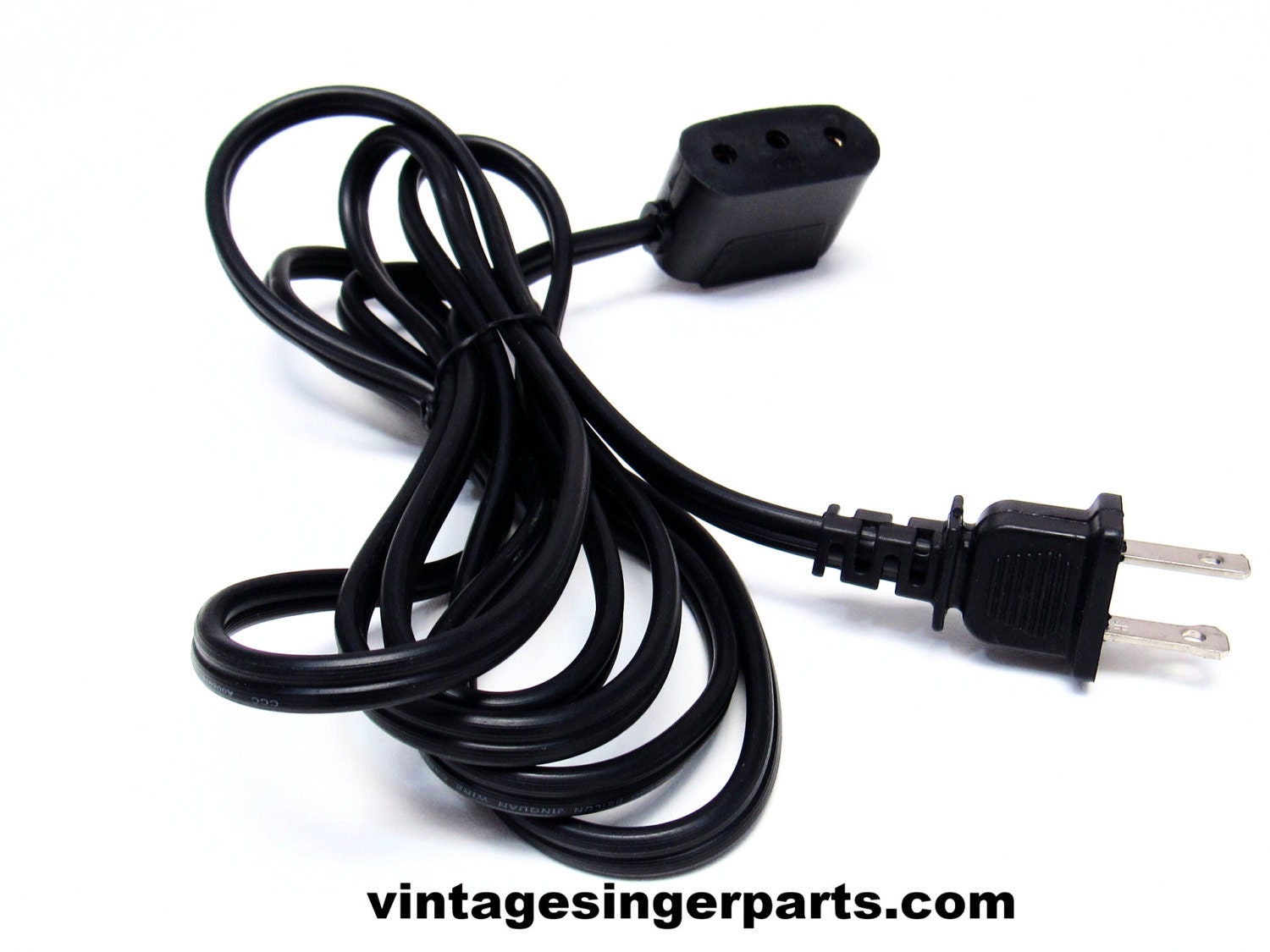 Singer Sewing Machine Power Cord Single Lead Fits 301A, 401A, 403A, 404