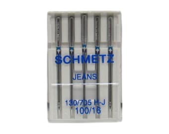 Schmetz Denim Jean Sewing Machine Needles 15 x 1 Size 16