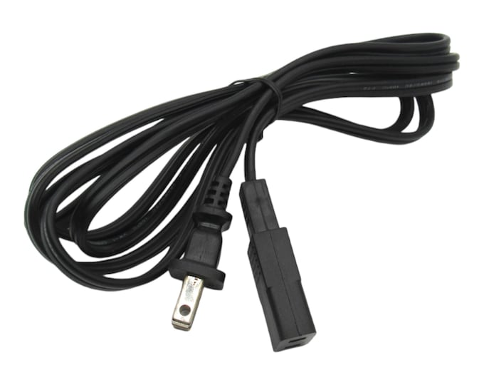 Power Cord Two Pin - Elna Sewing Machine Part # 446881-20