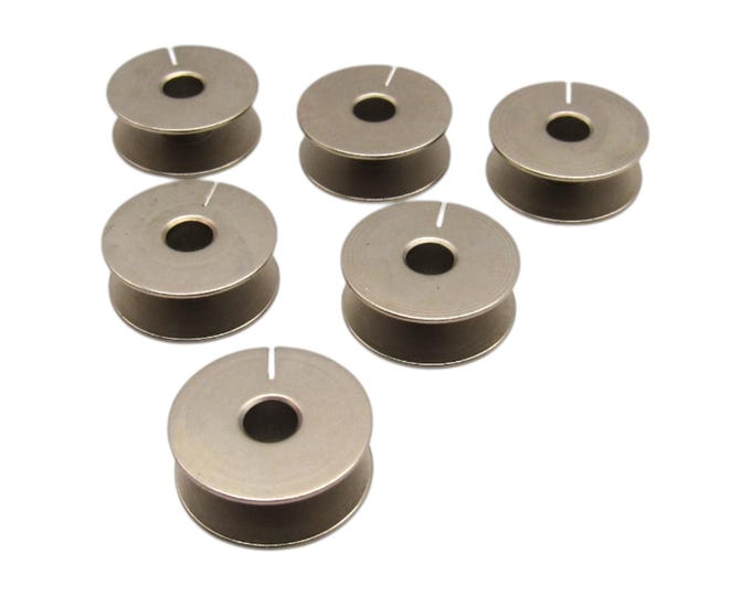 Metal Bobbins - Singer Sewing Machine Part # 8604 Models 29K58, 29K70, 28K71, 29K73, 29-4