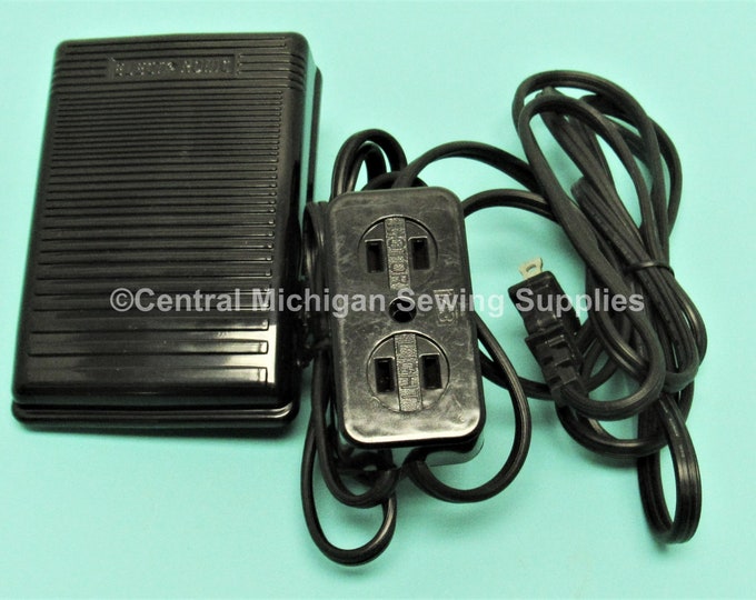 Electronic Foot Control with Motor & Light Block Cord