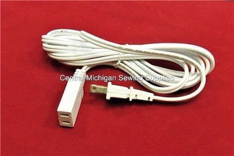 Elna Supermatic Sewing Machine 72 Series Power Cord 2 Prong Etsy