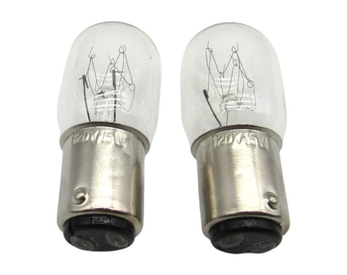 Light Bulb 15 watt, 120 Volt - Fits Viking Husqvarna 90, 100, 105 Classica