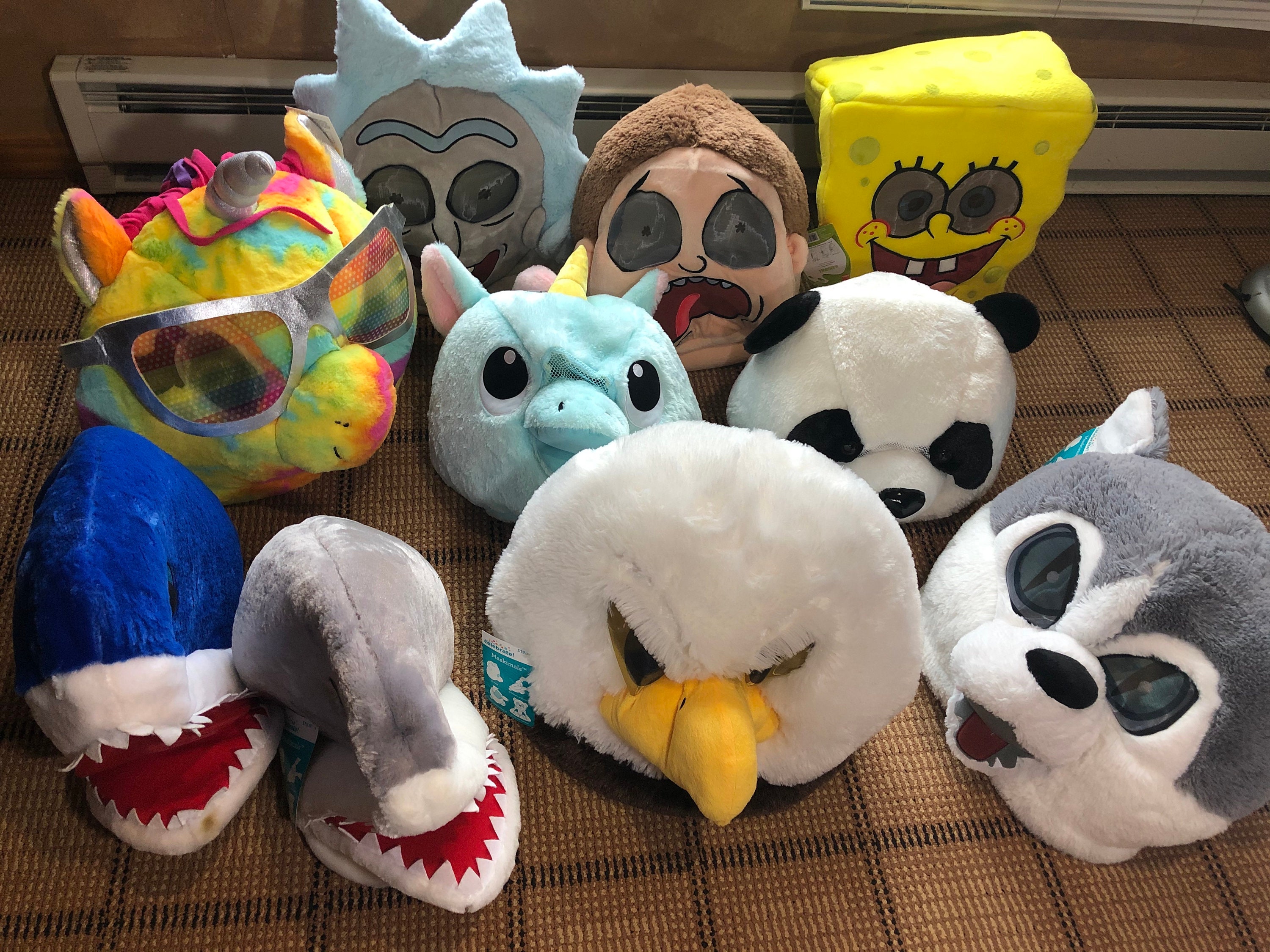 LED mascot heads Etsy