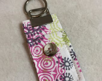 Chapstick Holder - Pink, Gray, Lime Green and Cream (#CH001.03)
