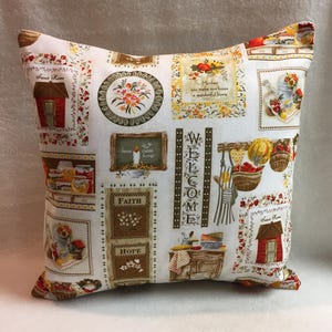Home Sweet Home, Accent Pillow 12 x 12 (#P034)