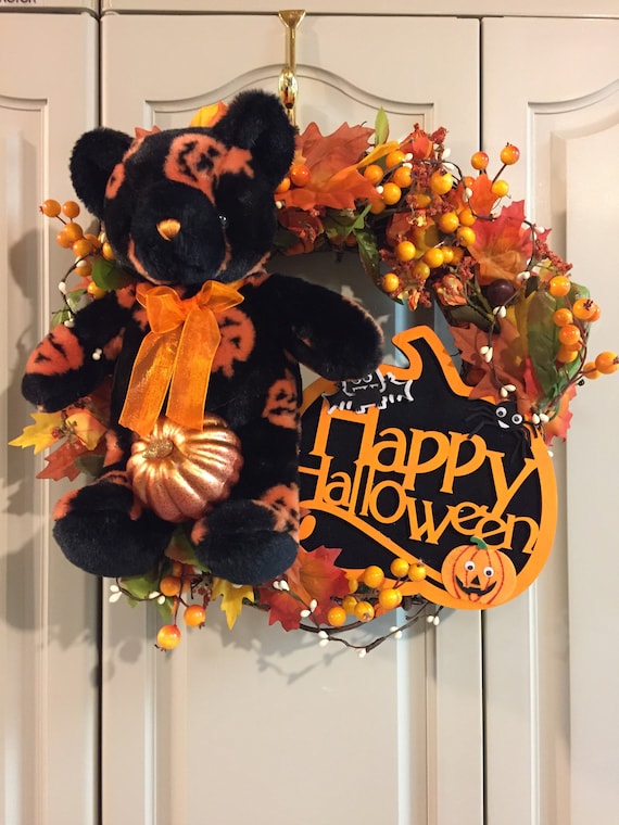 Grapevine Wreaths with Bears Set of 3