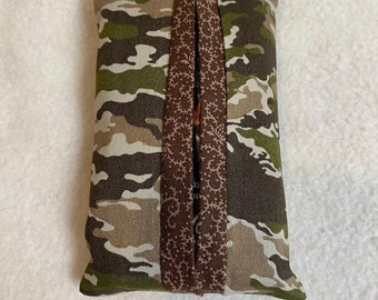 Tissue Pouch - Green/Brown Camo (#TP002.013)