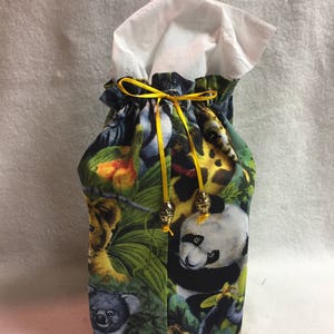 Tissue Box Cover - Its a Zoo (#TC001.15)