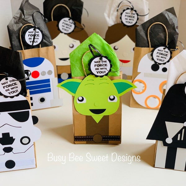 Star Wars Favor Bags / Star Wars Birthday Party / Star Wars Party Ideas