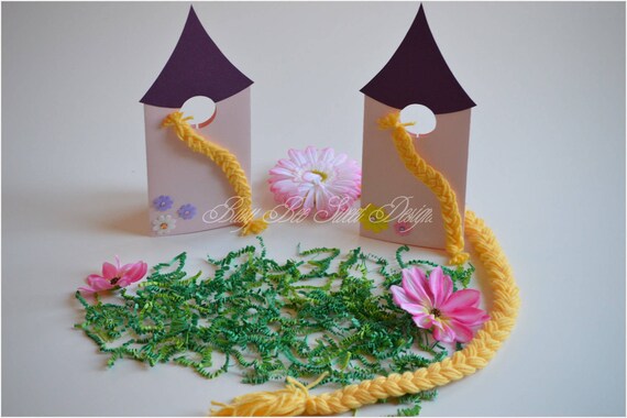 Tangled Invitations / Rapunzel Princess Invitations / Rapunzel Tower Il_570xn