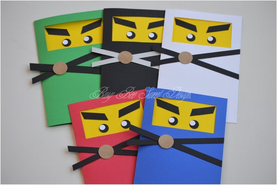 Ninjago Invitations / Ninjago Party / Ninjago Birthday Il_570xn