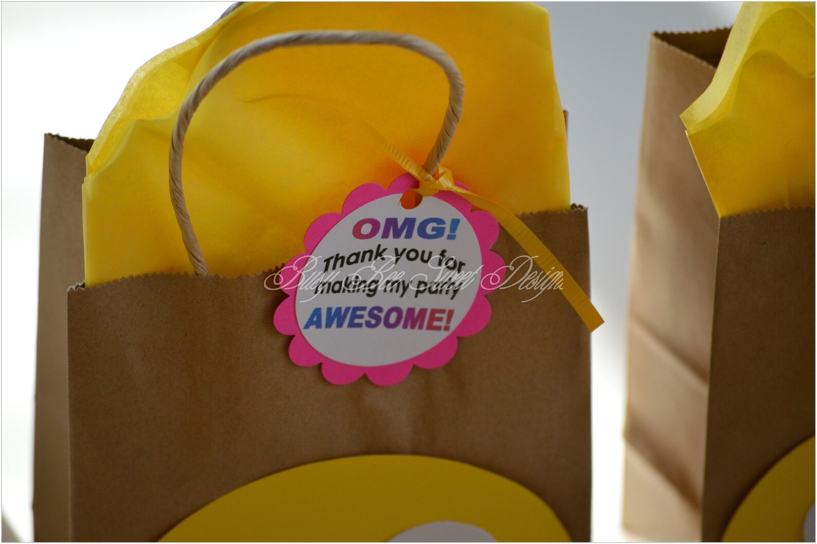 Emoji Favor Bags / Emoji Birthday Party / Emoji Party / Emoji Etsy