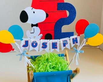 snoopy cake decorations