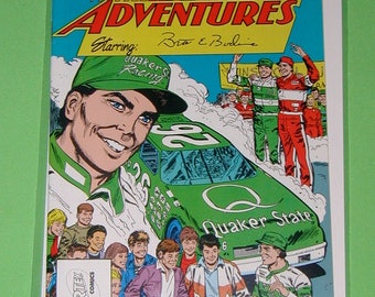 NASCAR ADVENTURES COMICS STARRING BRETT BODINE